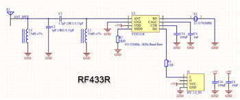 Schematic - M5Stack RF433T/R Modules