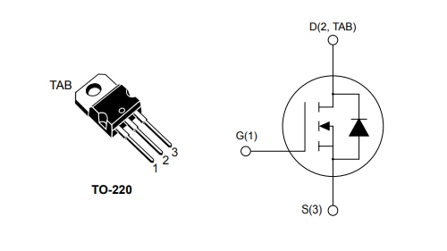 Application Circuit Diagram - STMicroelectronics STP65N045M9 MDmesh M9 Power MOSFET