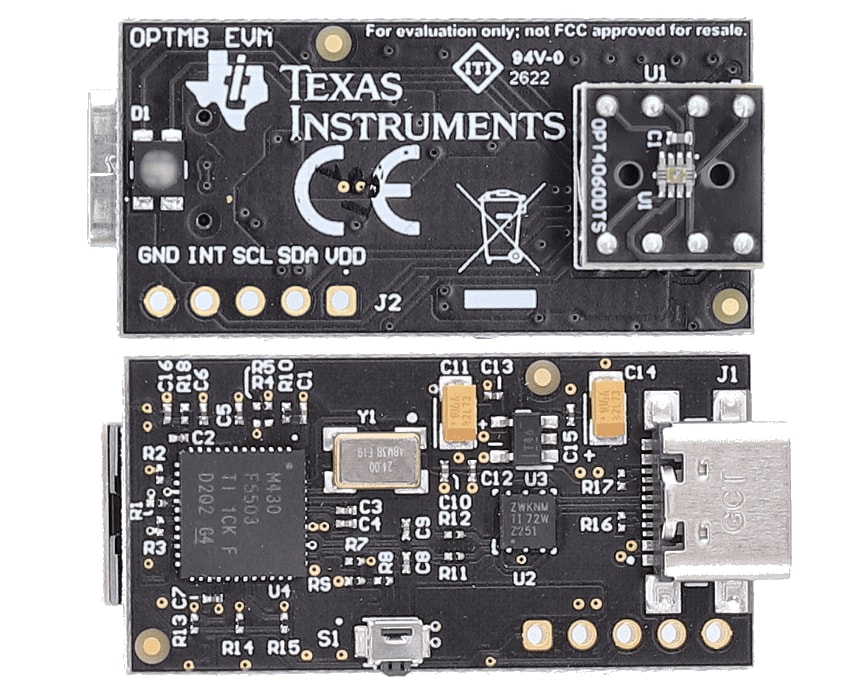 Texas Instruments OPT4060DTSEVM Evaluation Module