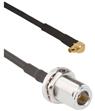 Amphenol RF MMCX  Straight & Right-Angle Plug Cable Assemblies
