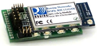 Microchip WiFly GSX Super Module SuRF Board