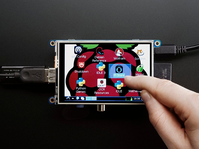 Adafruit PiTFT 3.5 inch touchscreen display