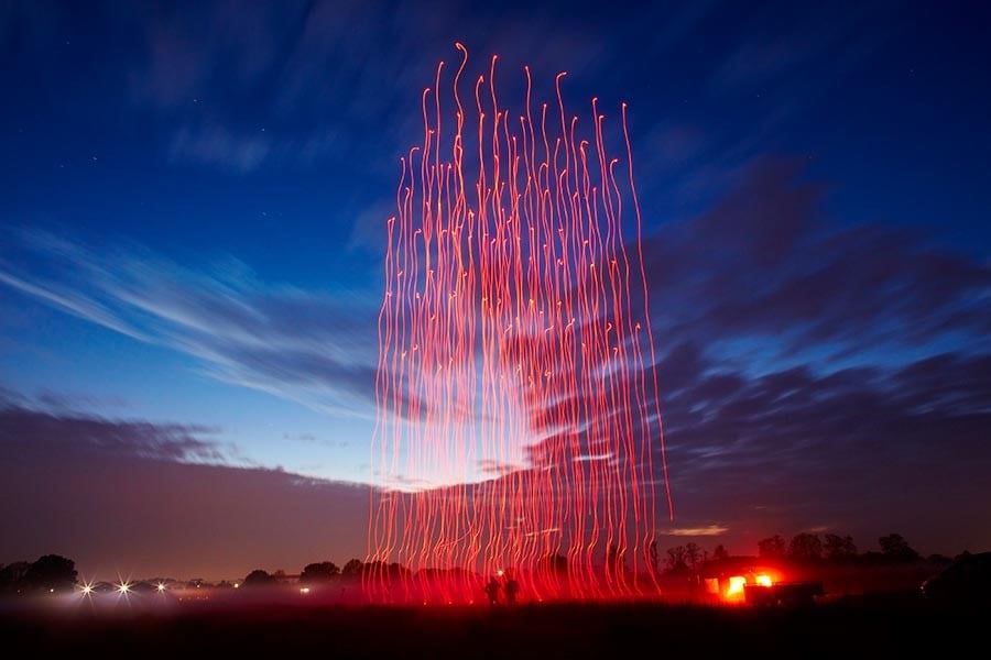 SPAXELS light show