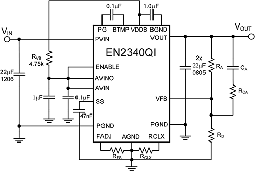 Enpirion’s 12-V, 4-A system-on-chip switching dc-dc converter