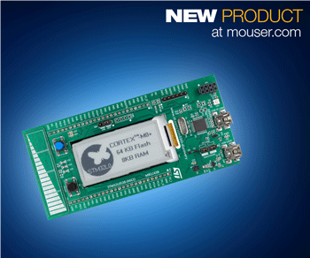 Discover Low Power with the STM32L0 MCU Discovery Kit Available from Mouser