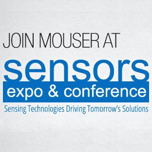 Mouser to Demo the Newest Sensor Technologies at the Sensors Expo and Conference 2014