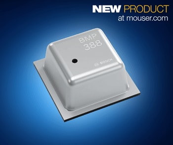 Bosch's Low-Power BMP388 Digital Pressure Sensor Now Available from Mouser for Drones and AR/VR Applications