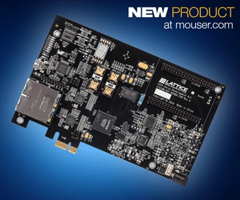 Achieve Rapid Prototyping of ECP5 FPGA Designs with the Lattice Semiconductor ECP5 Versa Evaluation Board Now at Mouser