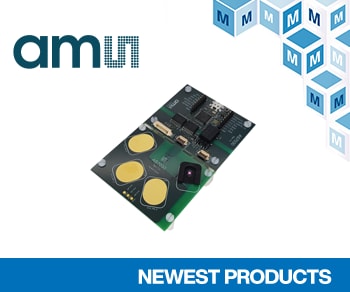 Mouser Electronics Now Stocking ams AS7038xB and AS7030B Vital Sign Sensors